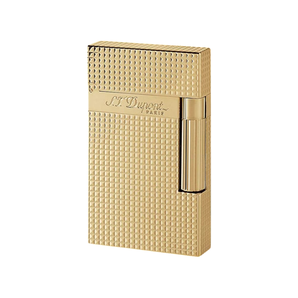 Mechero S.T. Dupont Ligne 2 Verticales chapado en paladio, encendedor de lujo
