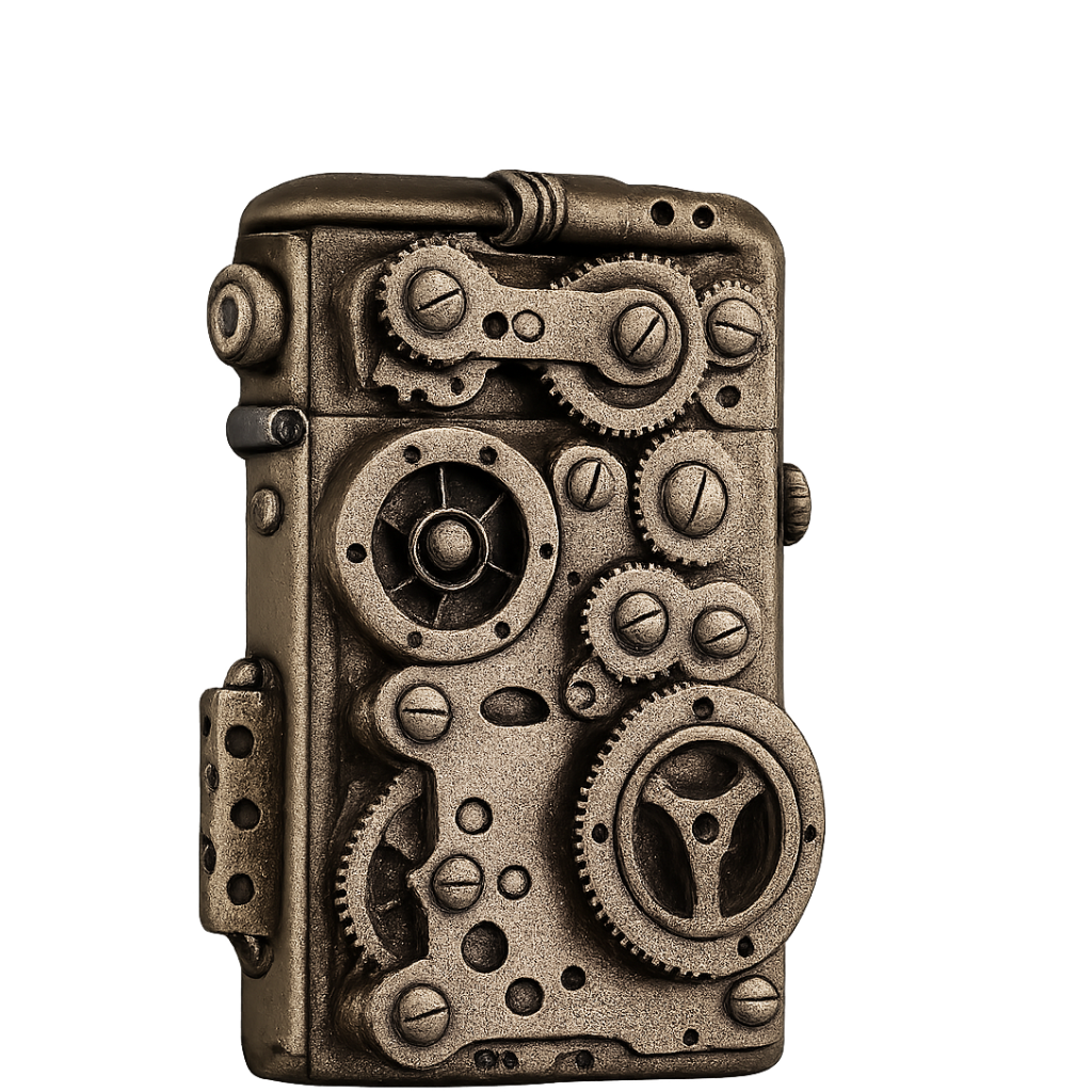 Mechero Steampunk Retro Coleccionable | Diseño Mecánico Único